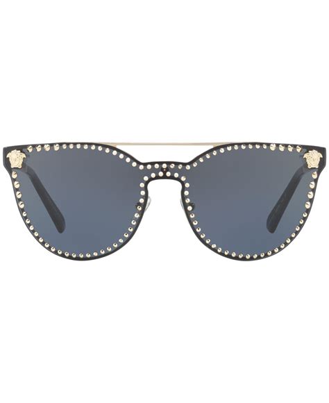 versace flat top studded sunglasses|Versace sunglasses clearance.